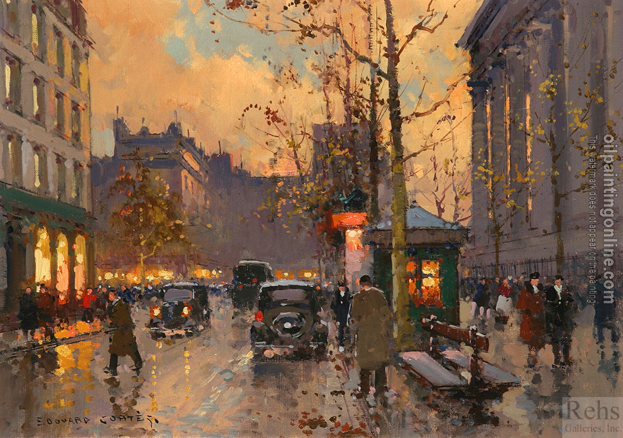 Edouard Cortes - Place de la Madeleine